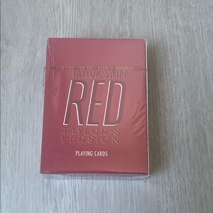 Taylor Swift Red Playing Cards